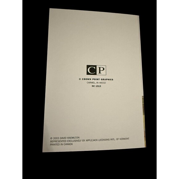 David Knowlton “Fan Mail” Greeting Cards- Set of 17 Crown Point Graphics 2003 - Picture 4 of 4